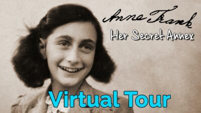 Anne Frank guided virtual tour with worksheet