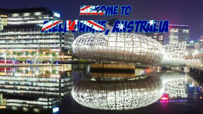 Melbourne Australia virtual tour international scavenger hunt using Google Maps