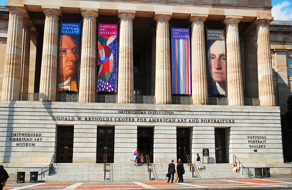 National Portrait Gallery, Smithsonian Museum, Washington Dc